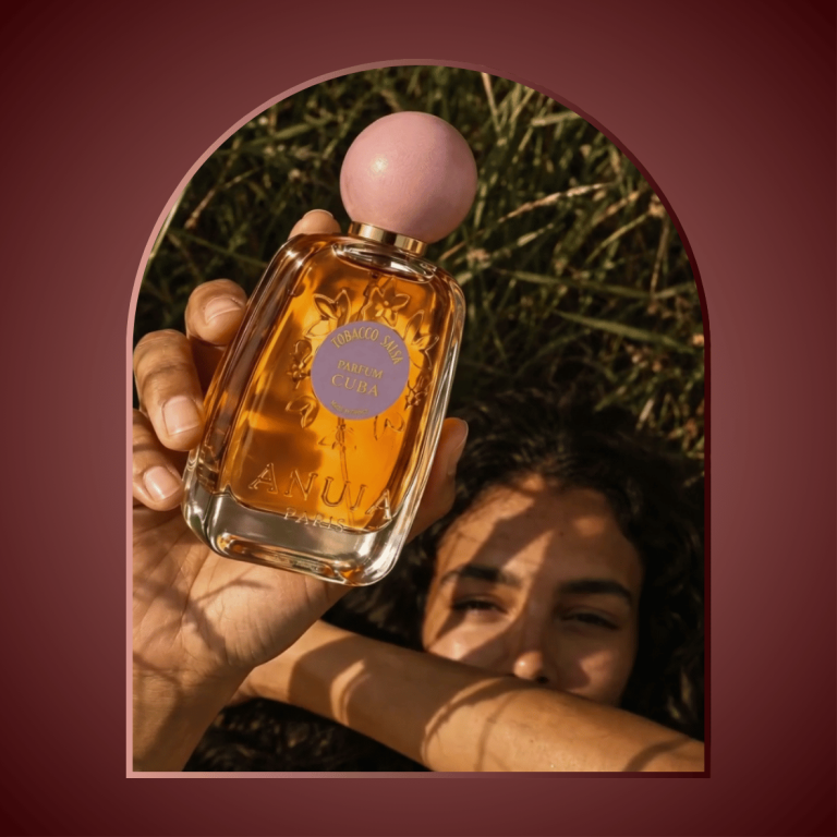 Flacon du parfum Tobacco Salsa d’ANUJA PARIS, Parfum Cuba.