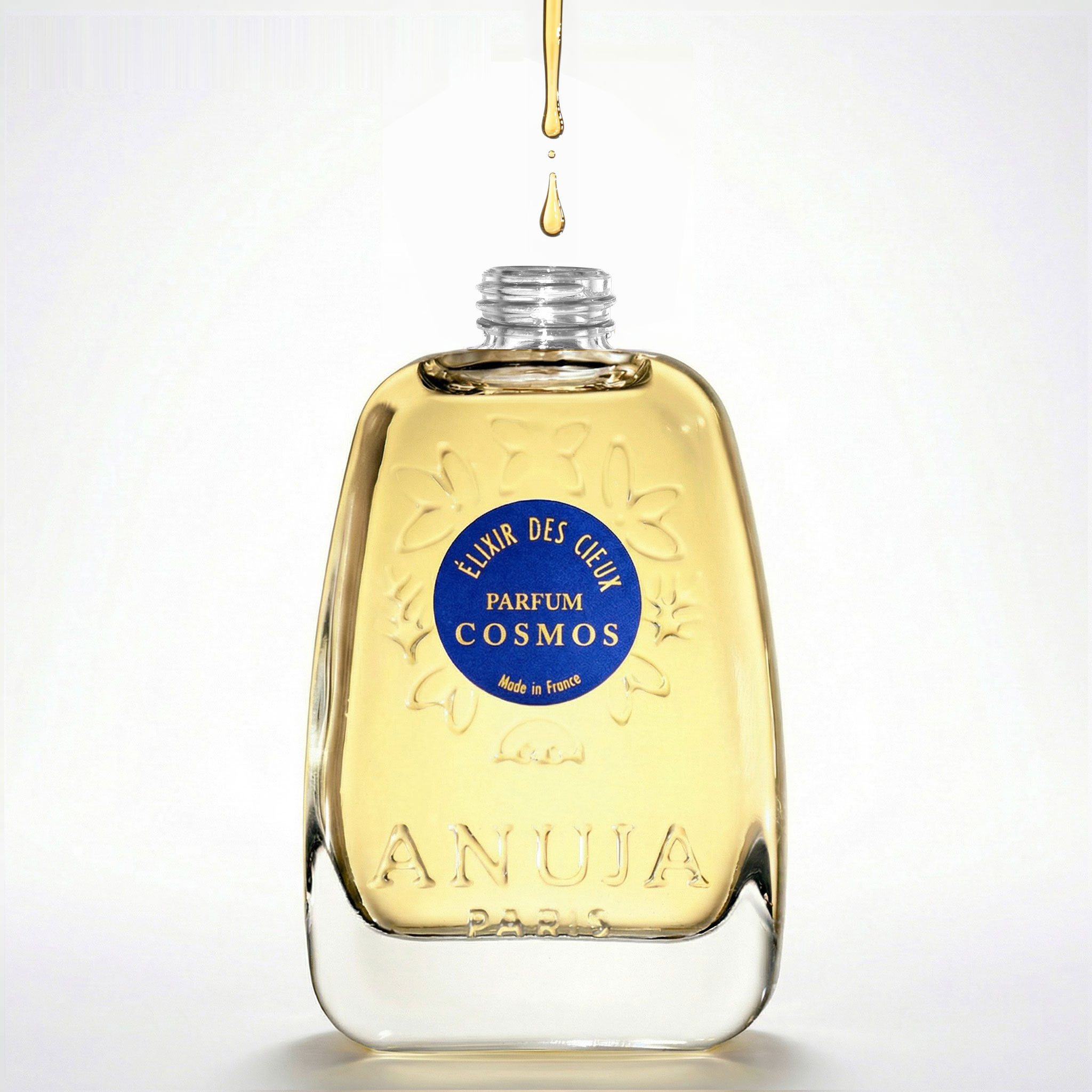 Flacon Élixir des Cieux Anuja Paris, parfum à l’encens et à la myrrhe